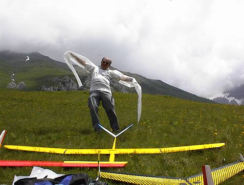 Gerd als lebender Nurfl&uuml;gel