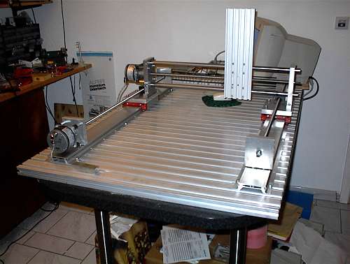 CNC-Anlage im Eigenbau